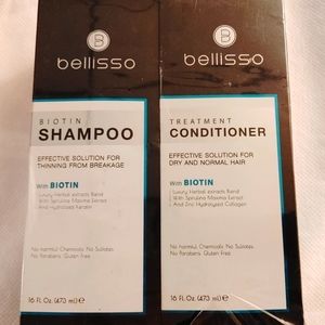 Bellisso Biotin Shampoo and Conditioner